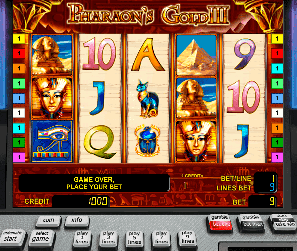 игровые автоматы играть фараон онлайн играть