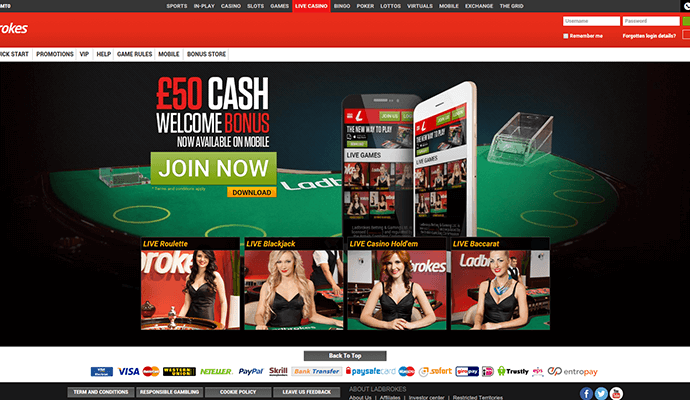 отзывы о интернет казино ladbrokes