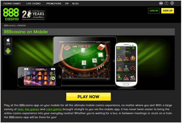 java приложение мобильное казино