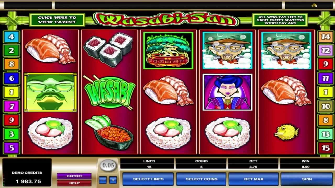 images wasabi san описание игрового автомата