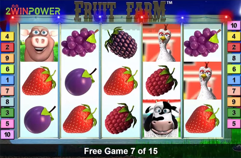 игровой автомат fruit farm