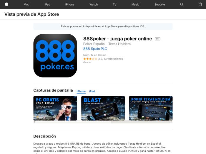 нет доступа к казино 888 poker