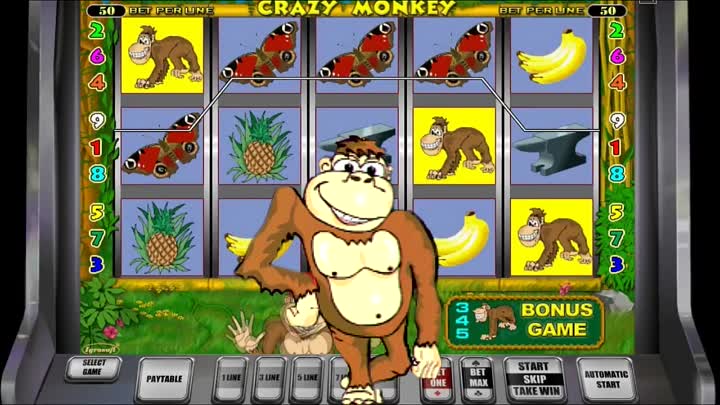 казино слот crazy monkey