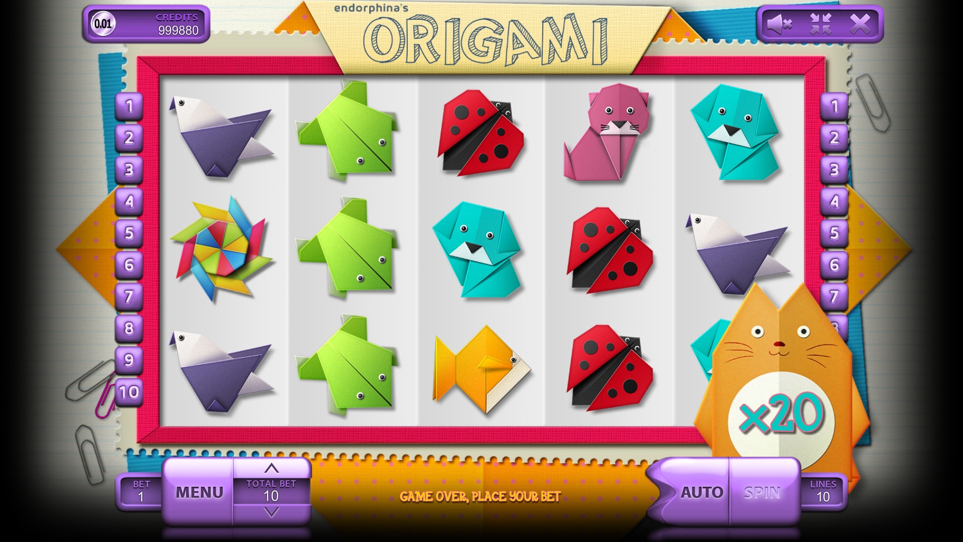 images оригами в игровые автоматы